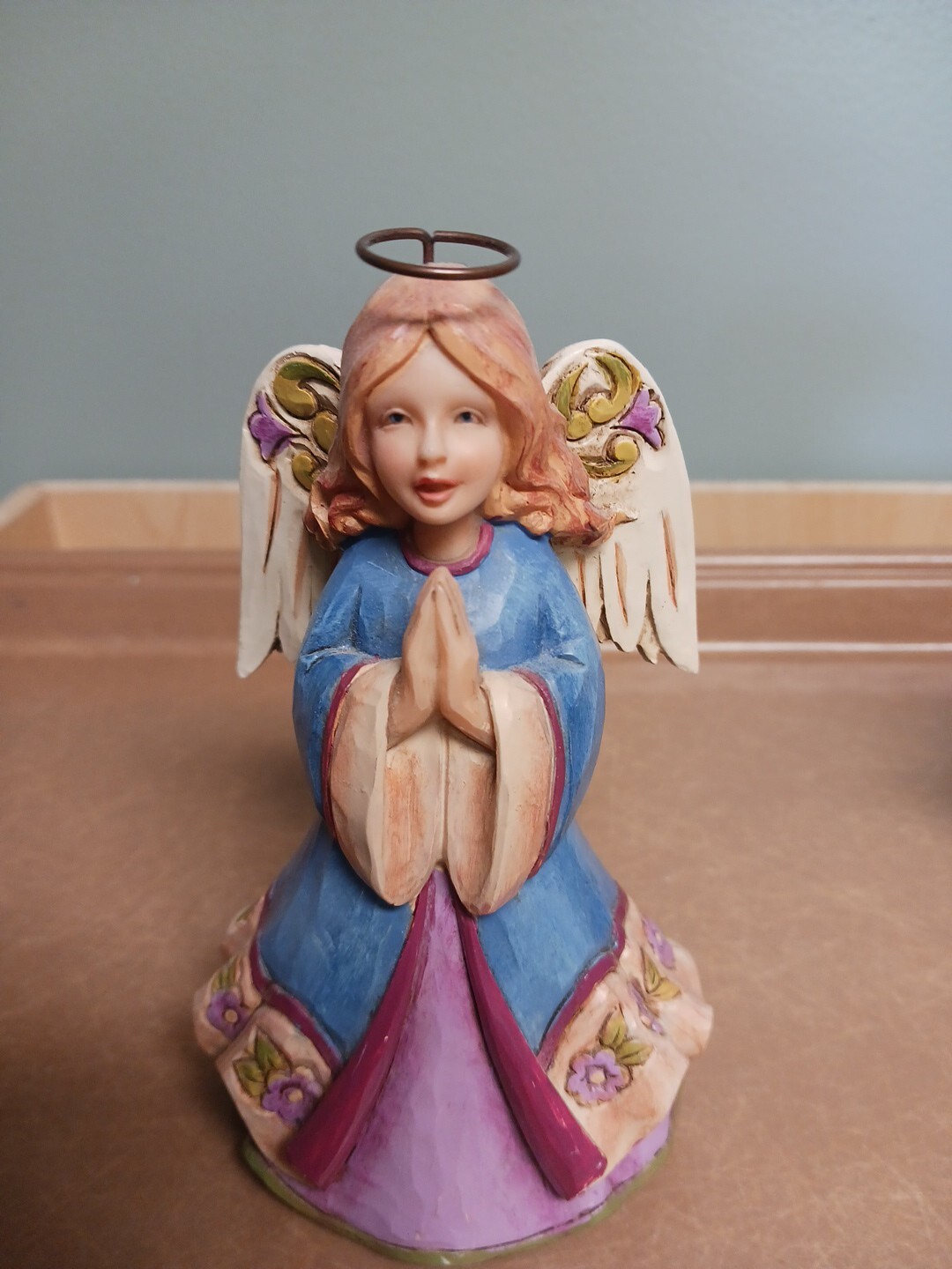 Jim Shore “Smile & Pray To Start The Day” Angel Figure 2014