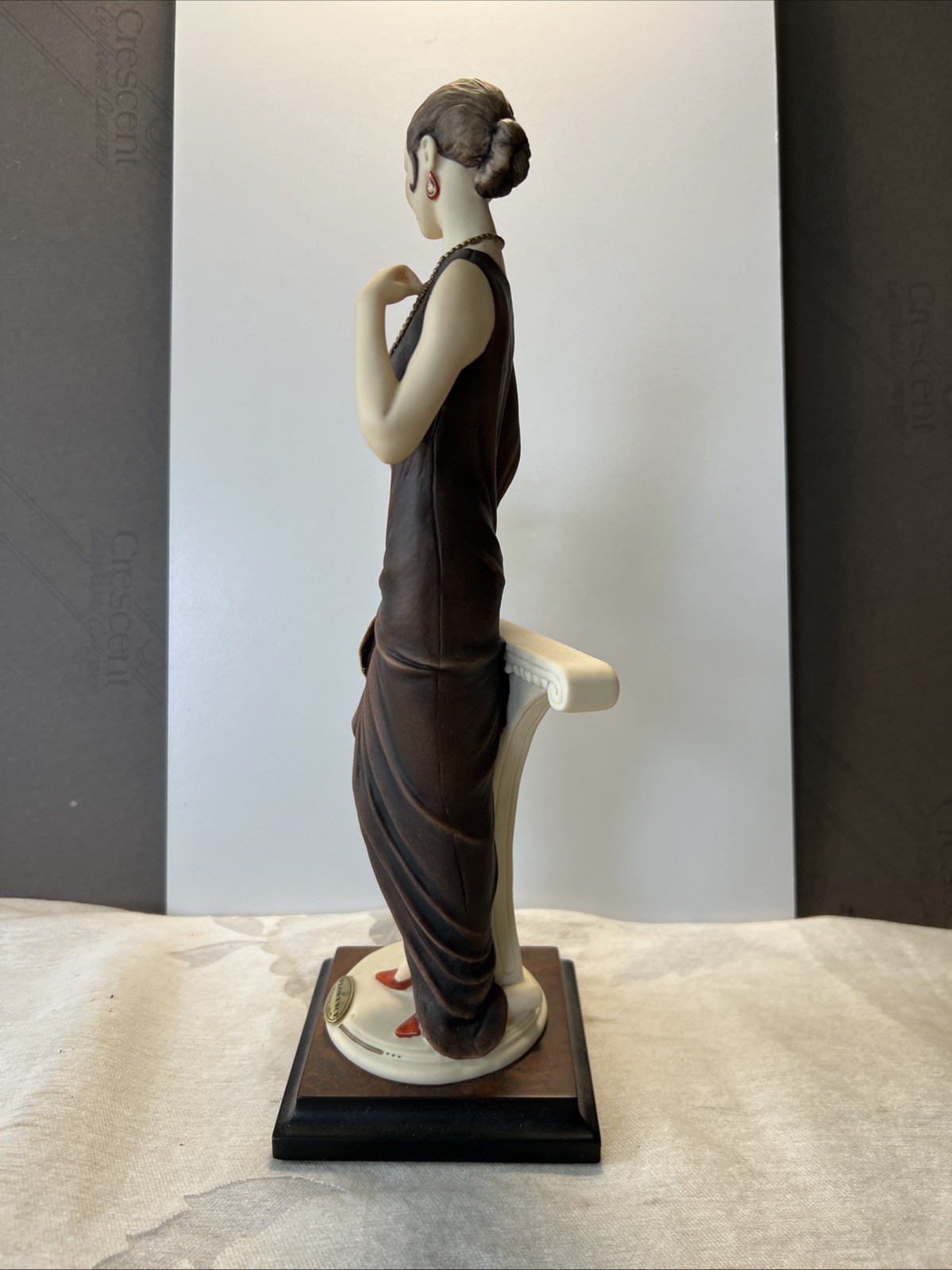 Florence 1995 Giuseppe Armani Damina Con Gatto Danielle Figure Art 0436C Tags