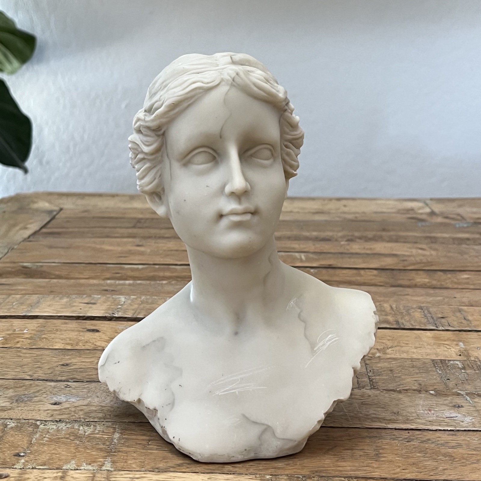 Sculpture Bust of Thalia Ancient Roman Greek God 8″ Tall Vatican Reproduction