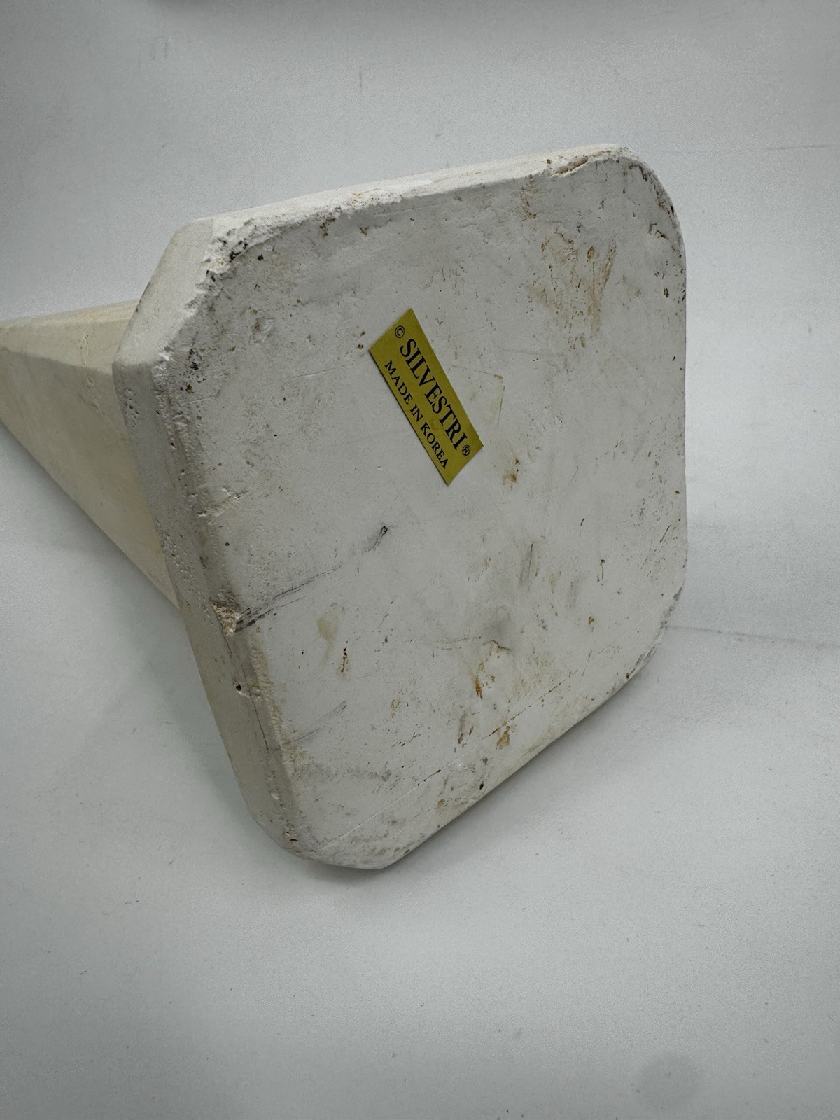MCM Stone Travertine Obelisk Statue Silvestri 20in Made In Korea