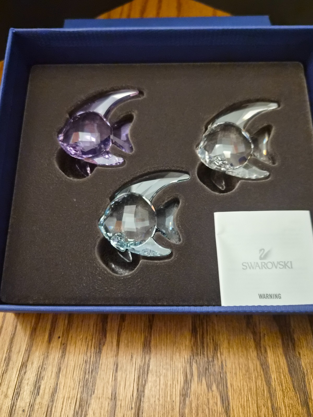 Swarovski Angel Fish (Set of 3) Crystal – 1043243 – Retired