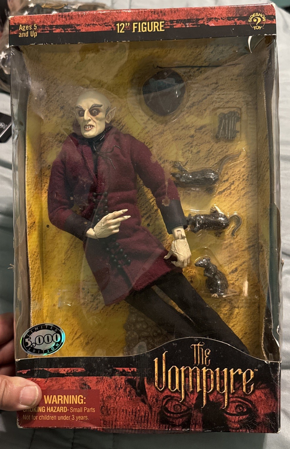 Max Schreck As The Posses Sideshow Universal Monster’s Vampire Nosferatu EUC