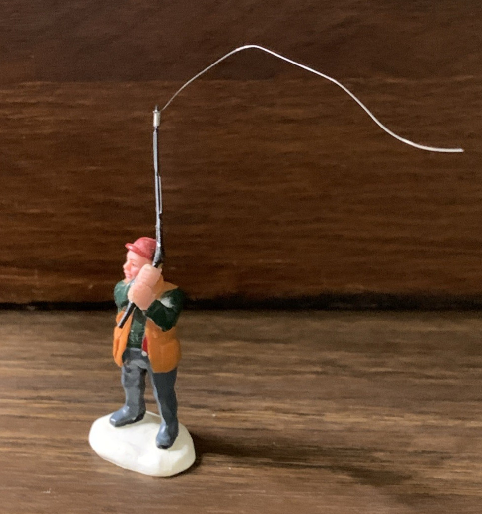 O’Well Man Fly Fishing Figurine