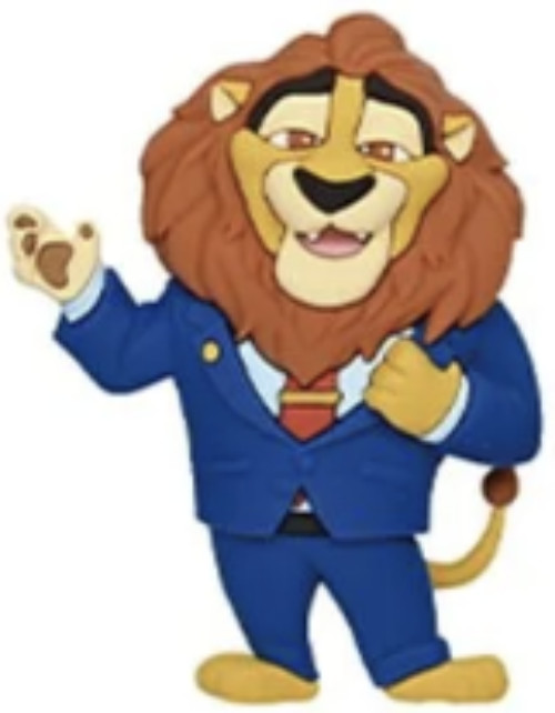 Disney Series 73 Collectible Bag Clip Zootopia 3 Inch Mayor Lionheart