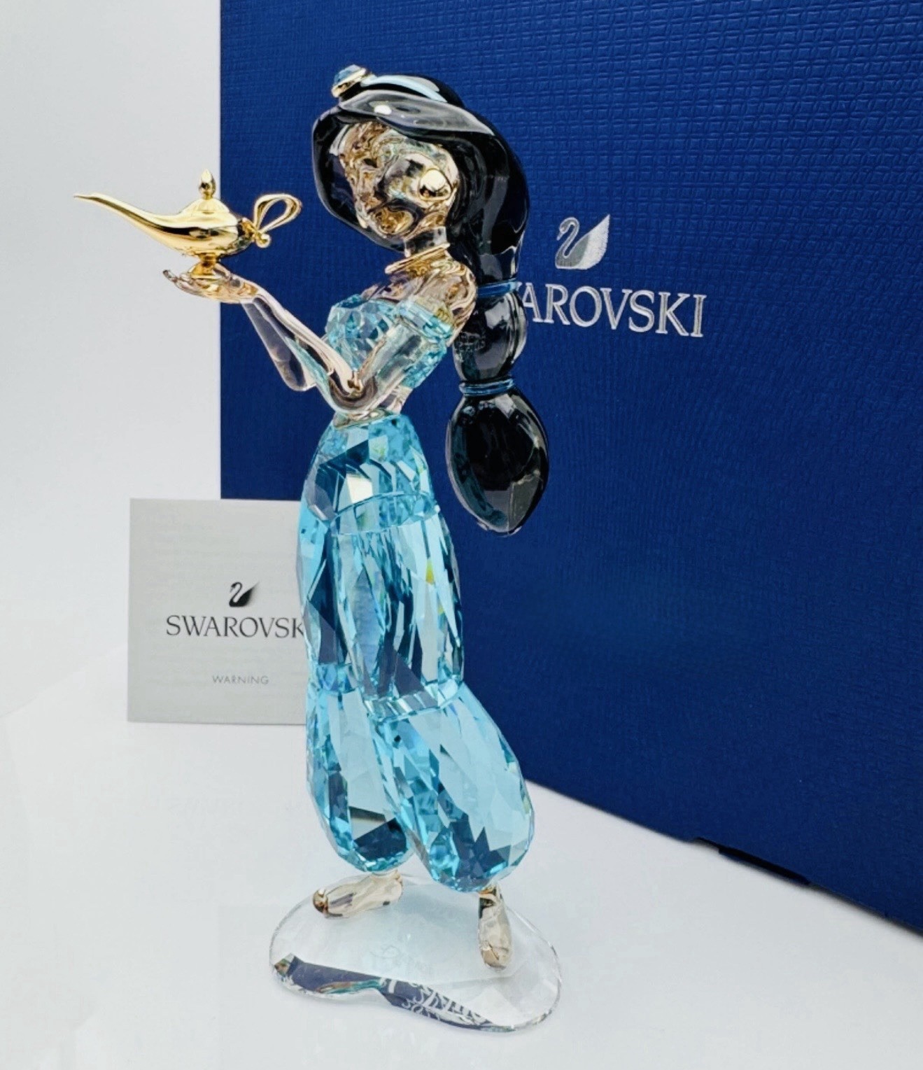 NIB Swarovski Disney 2020 Aladdin Princess Jasmine Crystal Figurine #5613423