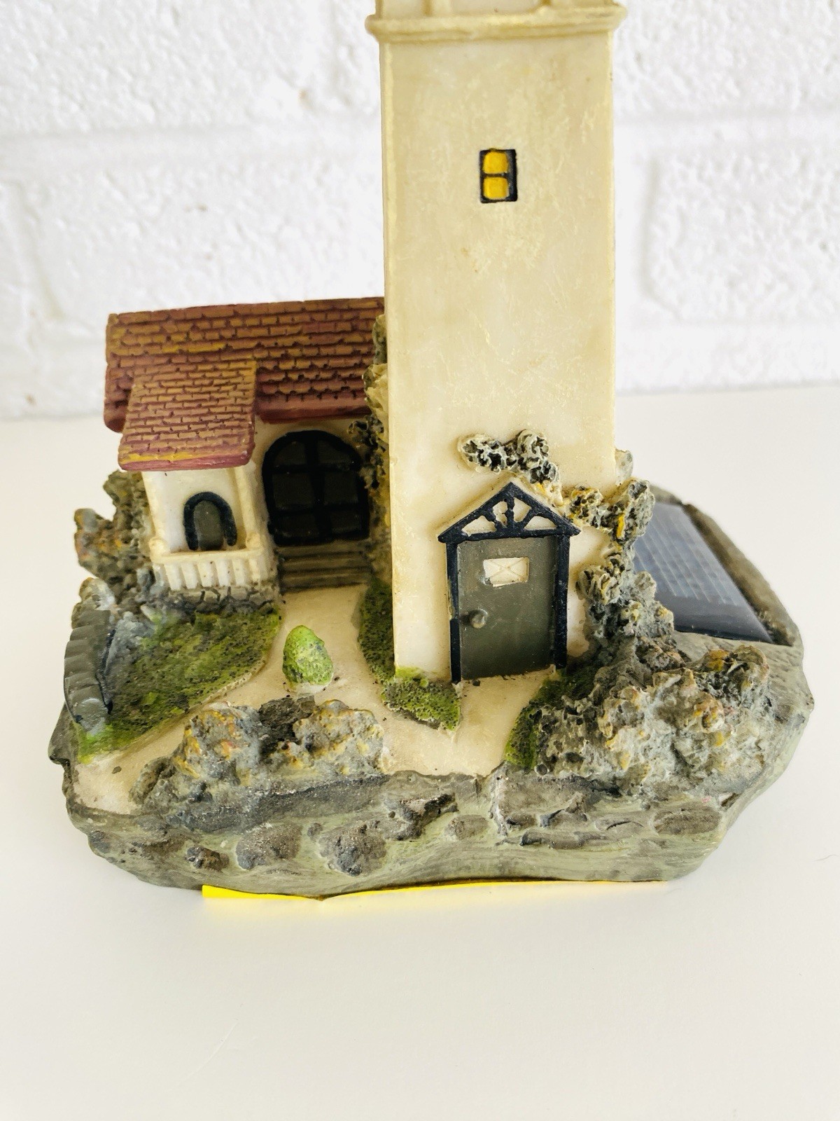 Lighthouse Lighted Nautical Decor Set Resin Beach Coastal Boating Sailing Theme
