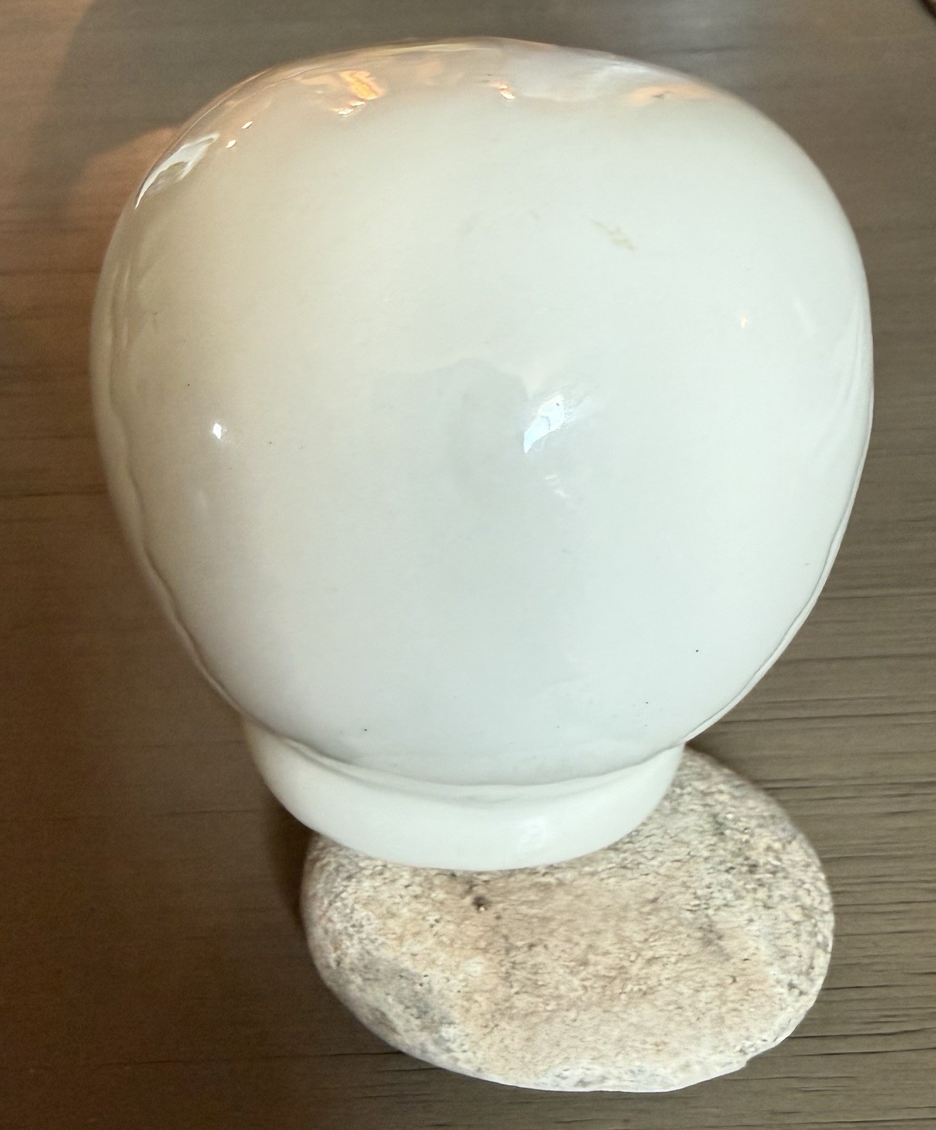 Ceramic Skeleton Head. 4 1/2 Inches Wide and 4 Inches Tall. Great Condition