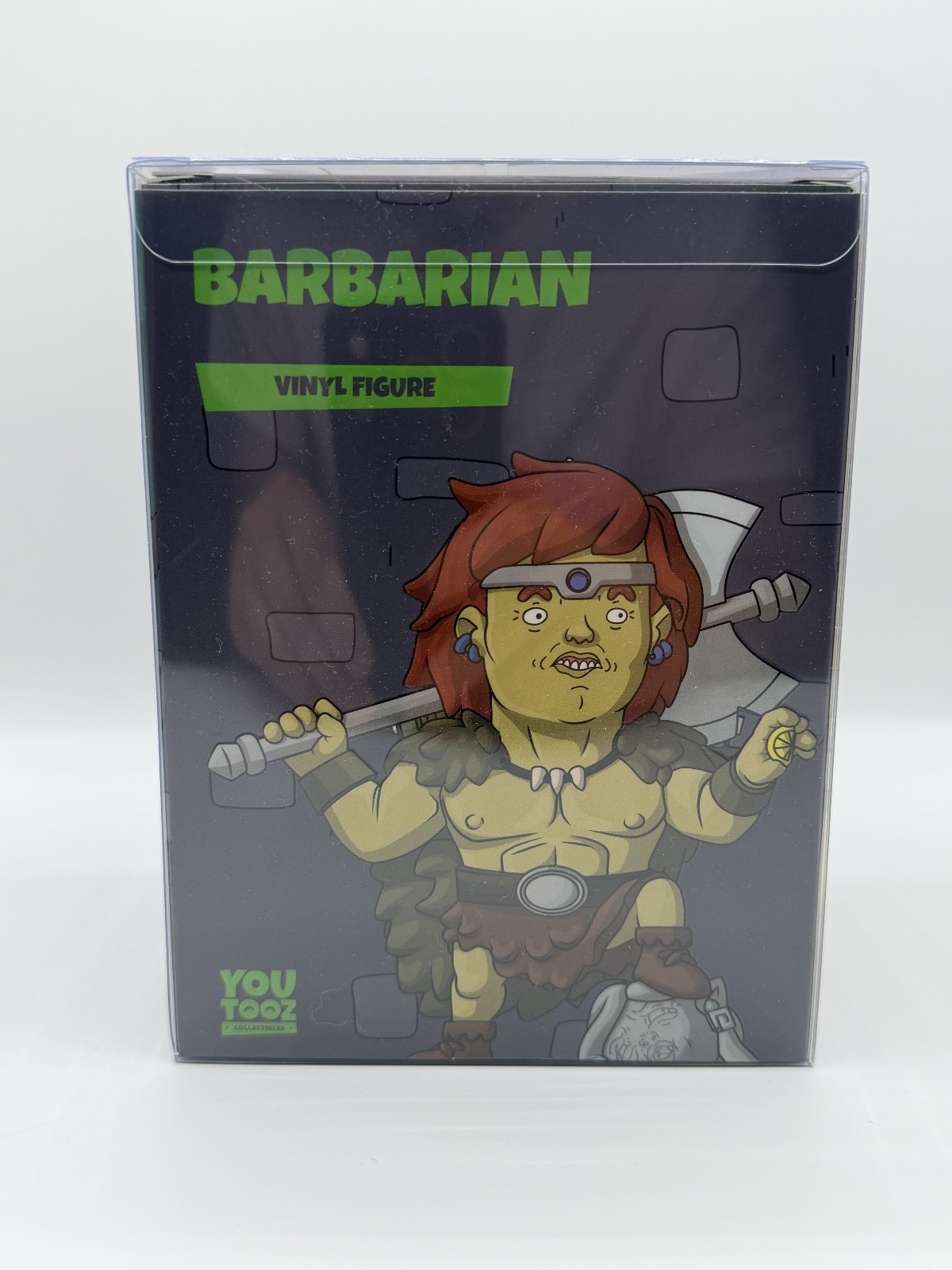 Youtooz Dungeon Soup Barbarian Figure – W/ Protector