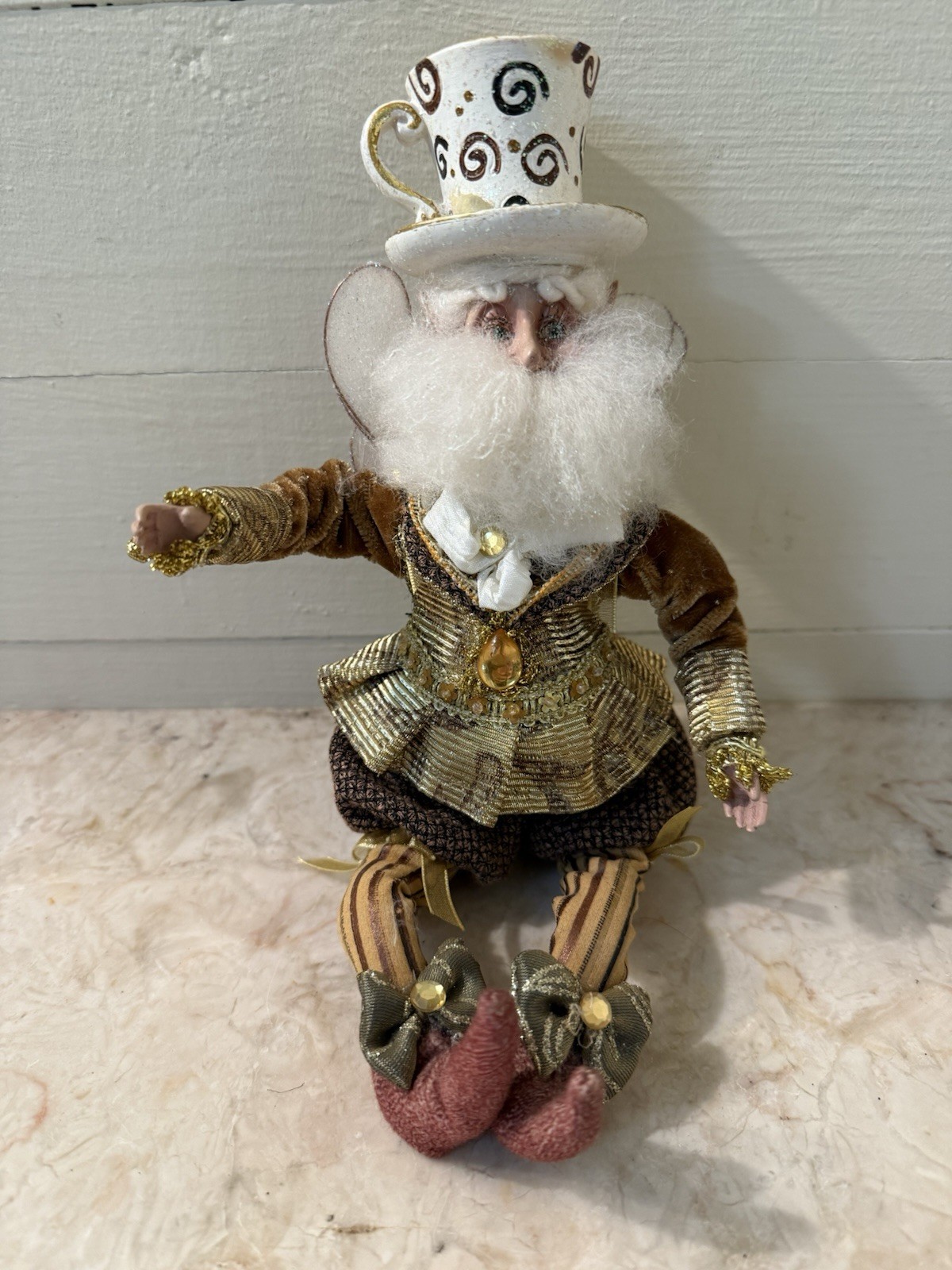 Mark Roberts Coffee Connoisseur Fairy Teacup Hat
