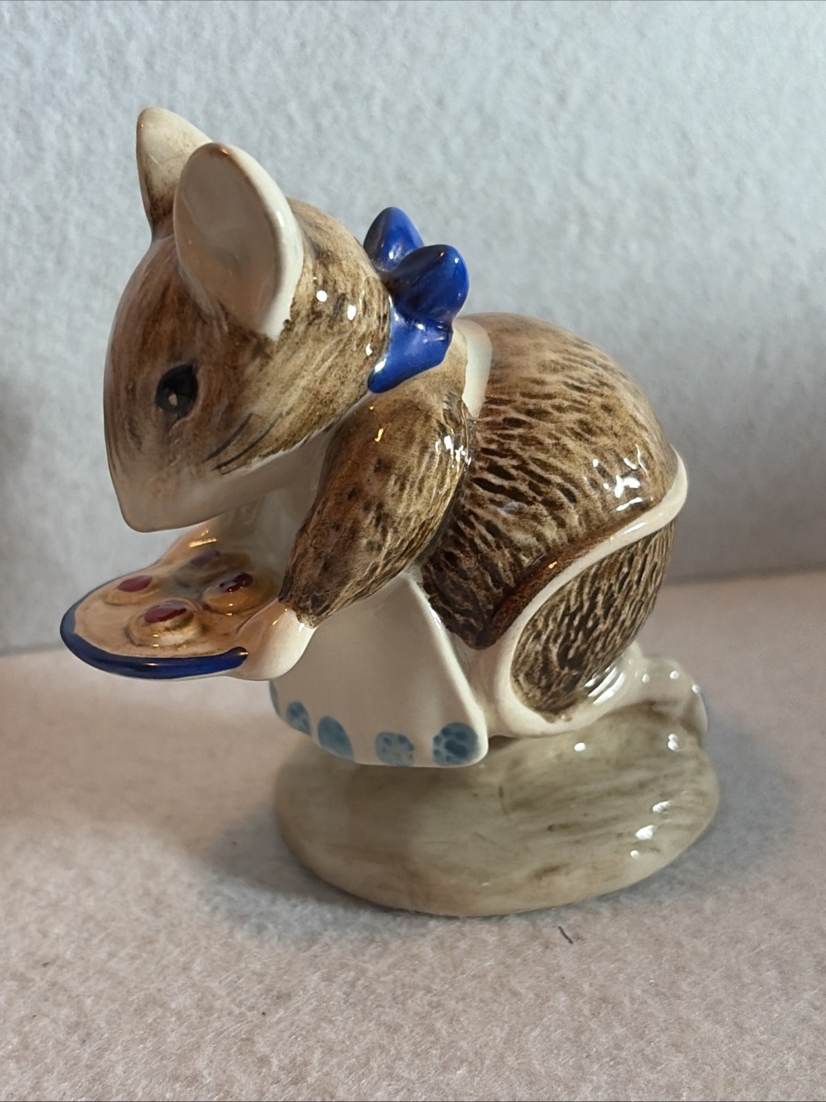 Beatrix Potter’s Appley Dapply Figurine 1971 Beswick England