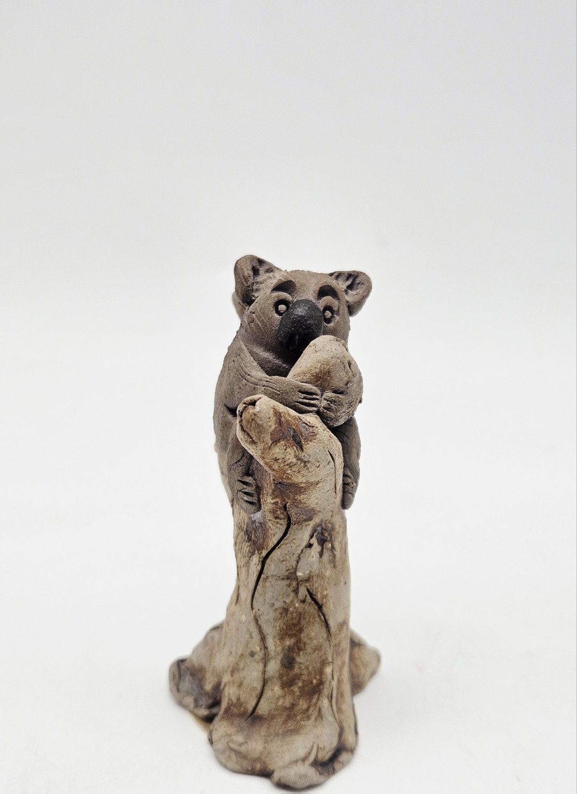 Maryanne’s Pier One Of Sydney Gallery Koala Sculpture Clay Figurine Handmade SEM