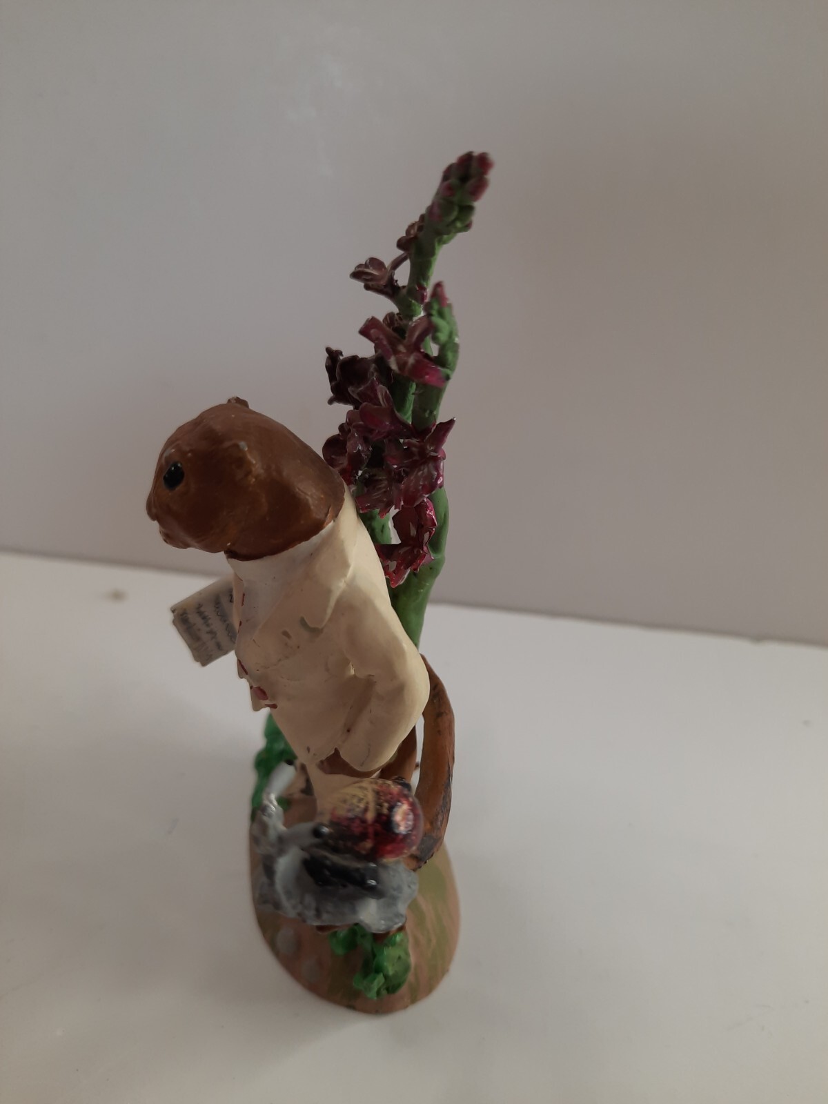 Wind in the Willows Ratty Painted Metal Limited Ed Figurine, Hamilton Collection