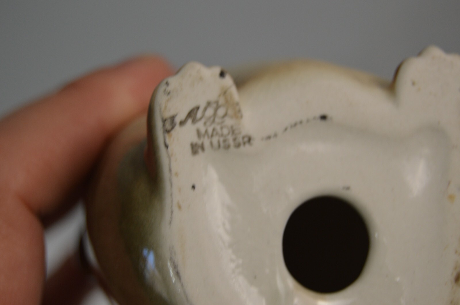 Vintage Lomonosov Penguin Marked RUSSIA Collectible Pottery Porcelain