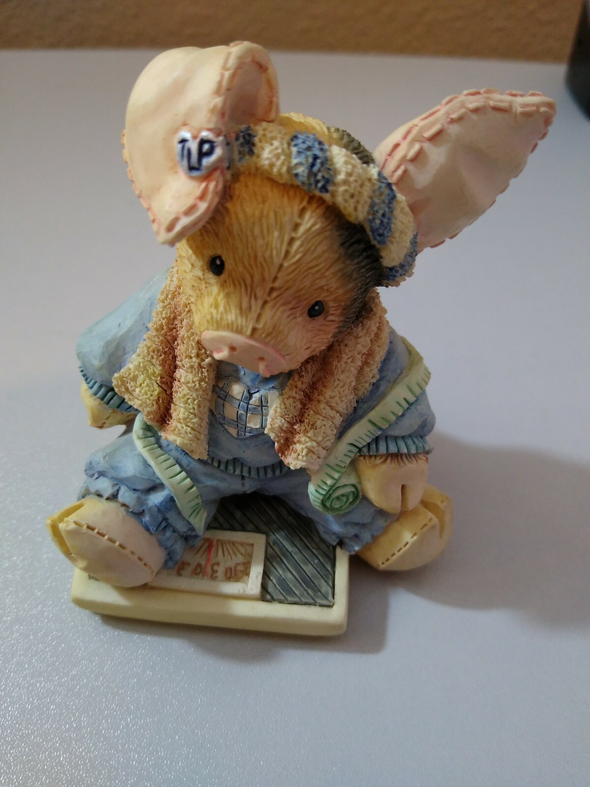 This Little Piggy Enesco This Little Piggy Had None 1994 Figurine Numbered 3Inch