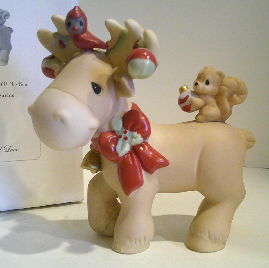 PRECIOUS MOMENTS “The Moose Wonderful Time Of The Year” #191017 – BRAND NEW
