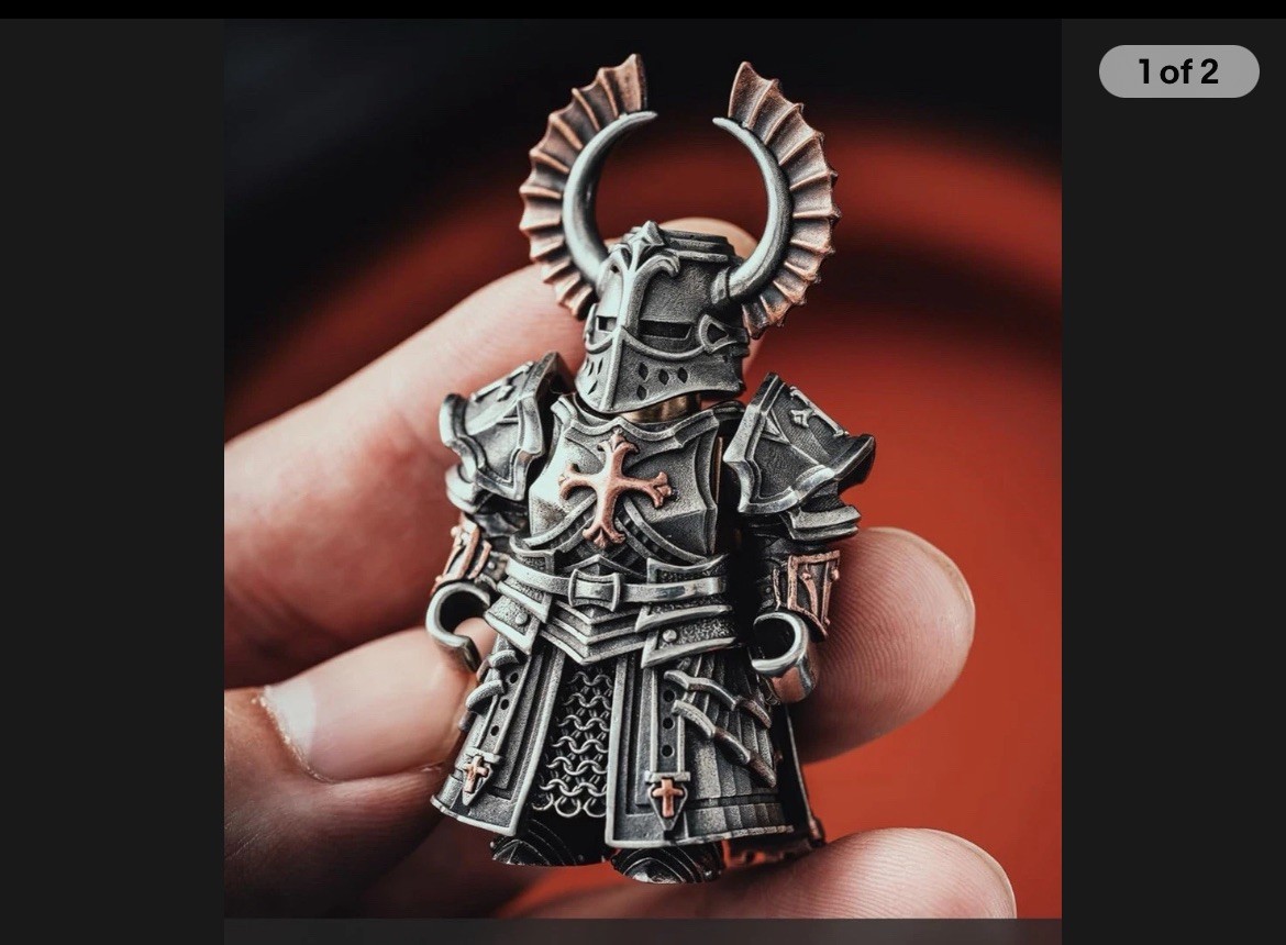Crusader Figurine Statue Ornament Craft Collection for Home Living Room Office