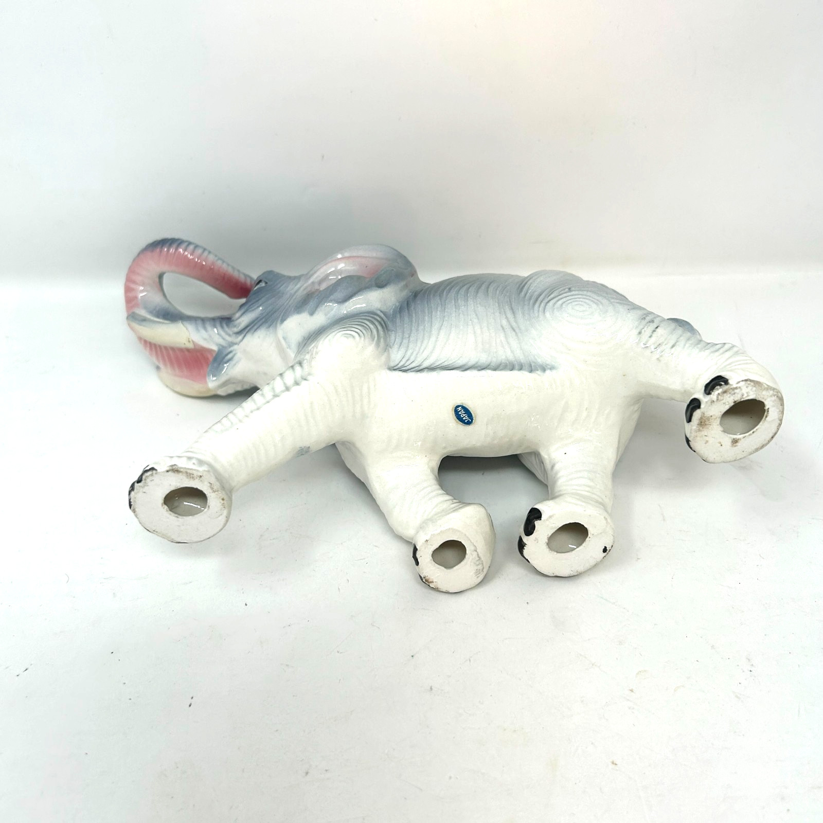 Bluestone Dam Hinton W.Va elephant souvenir west virginia tourist 1960s ceramic