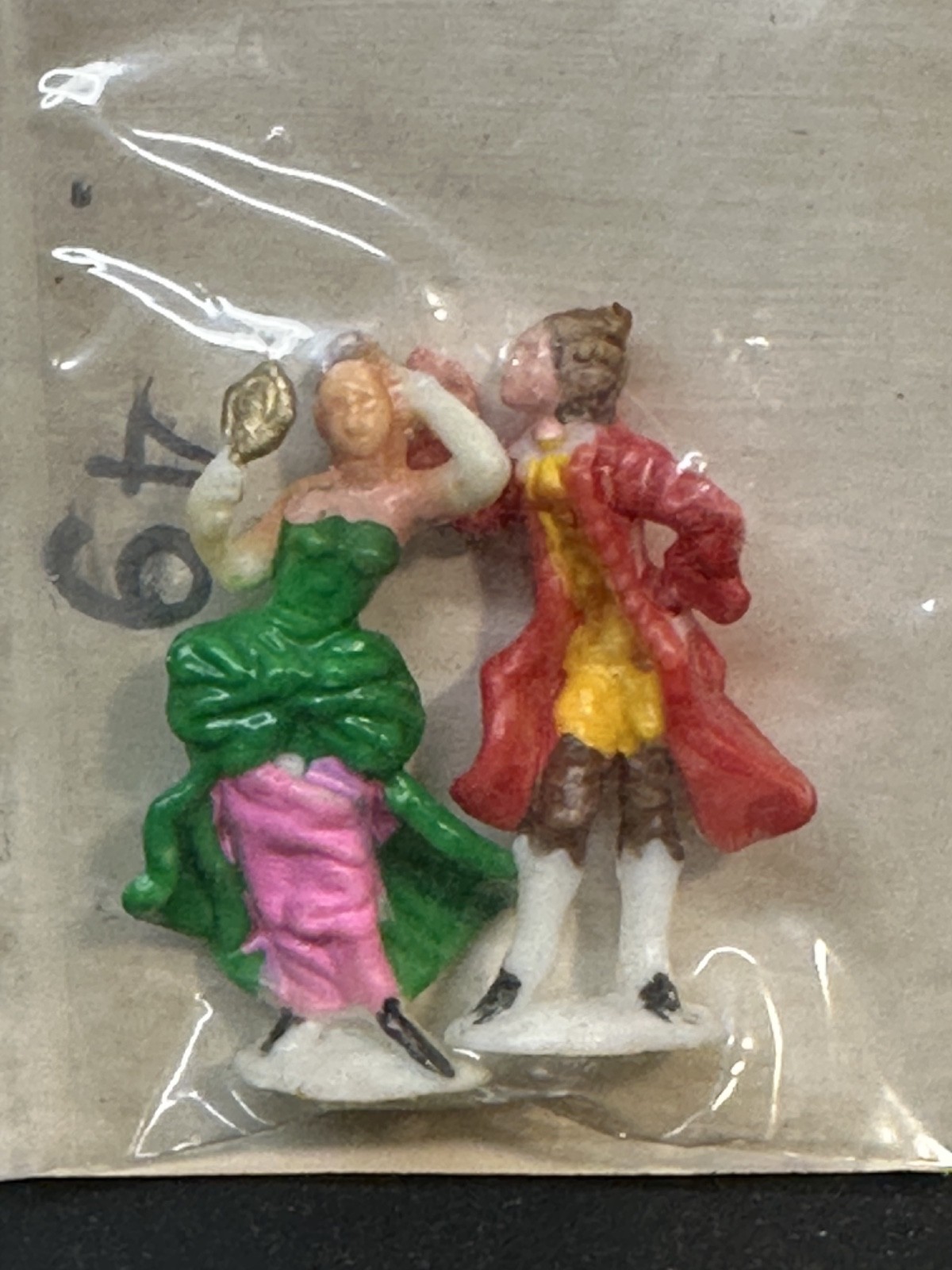 Vintage 1776 Colonial Style Miniature Figurines (Set of 5), Hong Kong 1970’s NOS