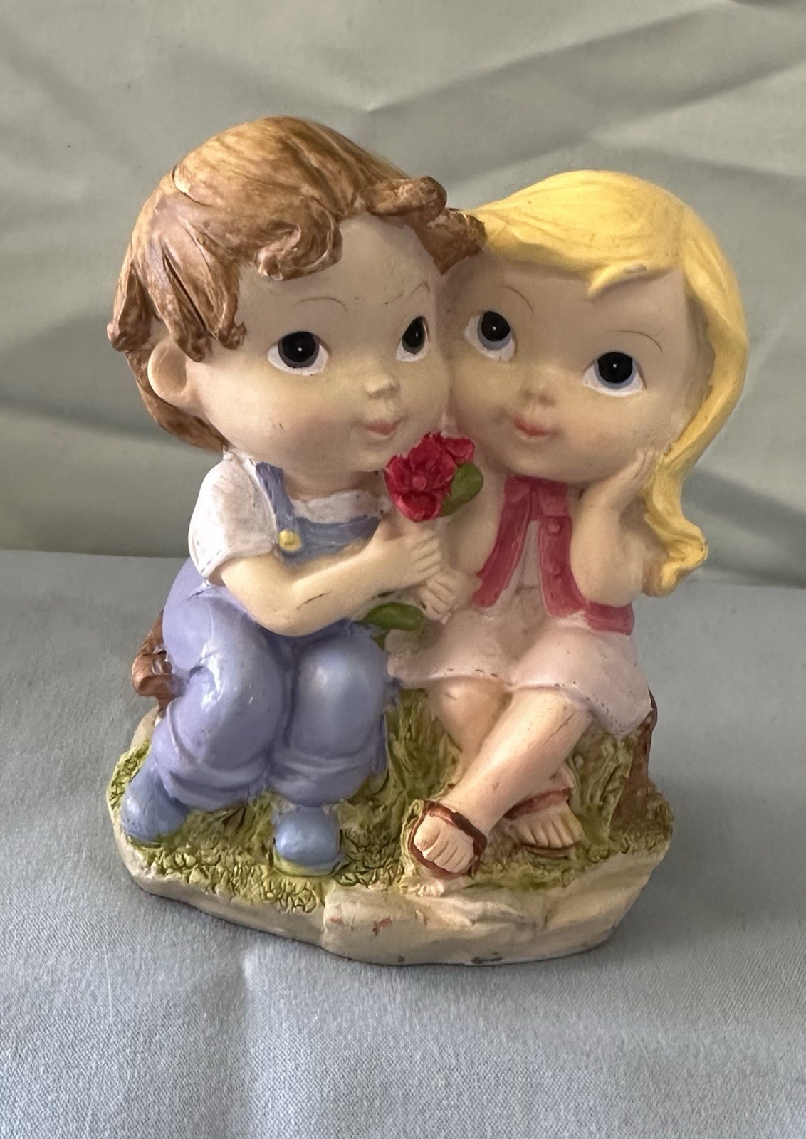 Tender Times Loving Boy And Girl Figurine 4 Inch