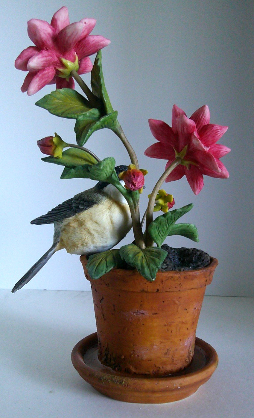 LENOX “Cottage Garden Collection” – “Summer Shade” – Chickadee – #774587- NEW