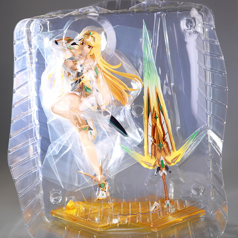 Xenoblade Chronicles 2 Mythra Pyra PVC Action Figure Doll Anime Statue 27 cm Toy