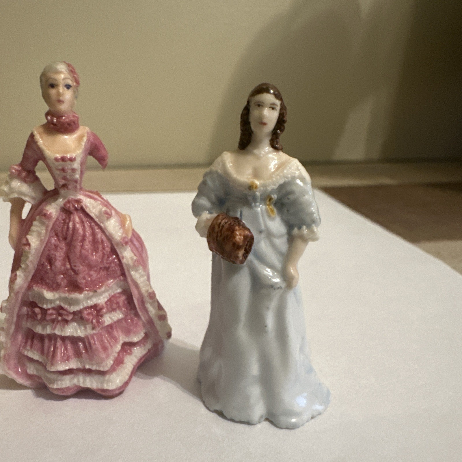 Ladies of Fashion 1983 Franklin Mint 6 Miniature Figurines – Catherine, Sophia