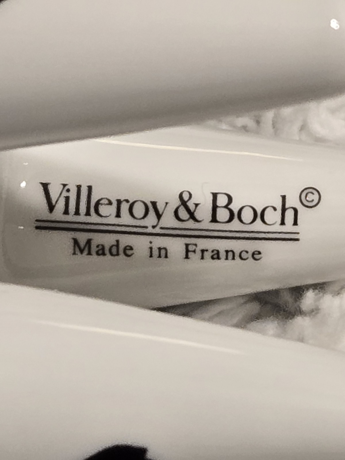 Vtg Villeroy & Boch Cat Figurine France Collectable