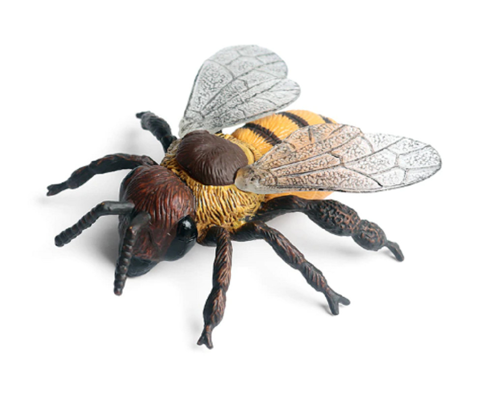 7cm Bee PVC Toy Insects Animal Figure Kids Gift