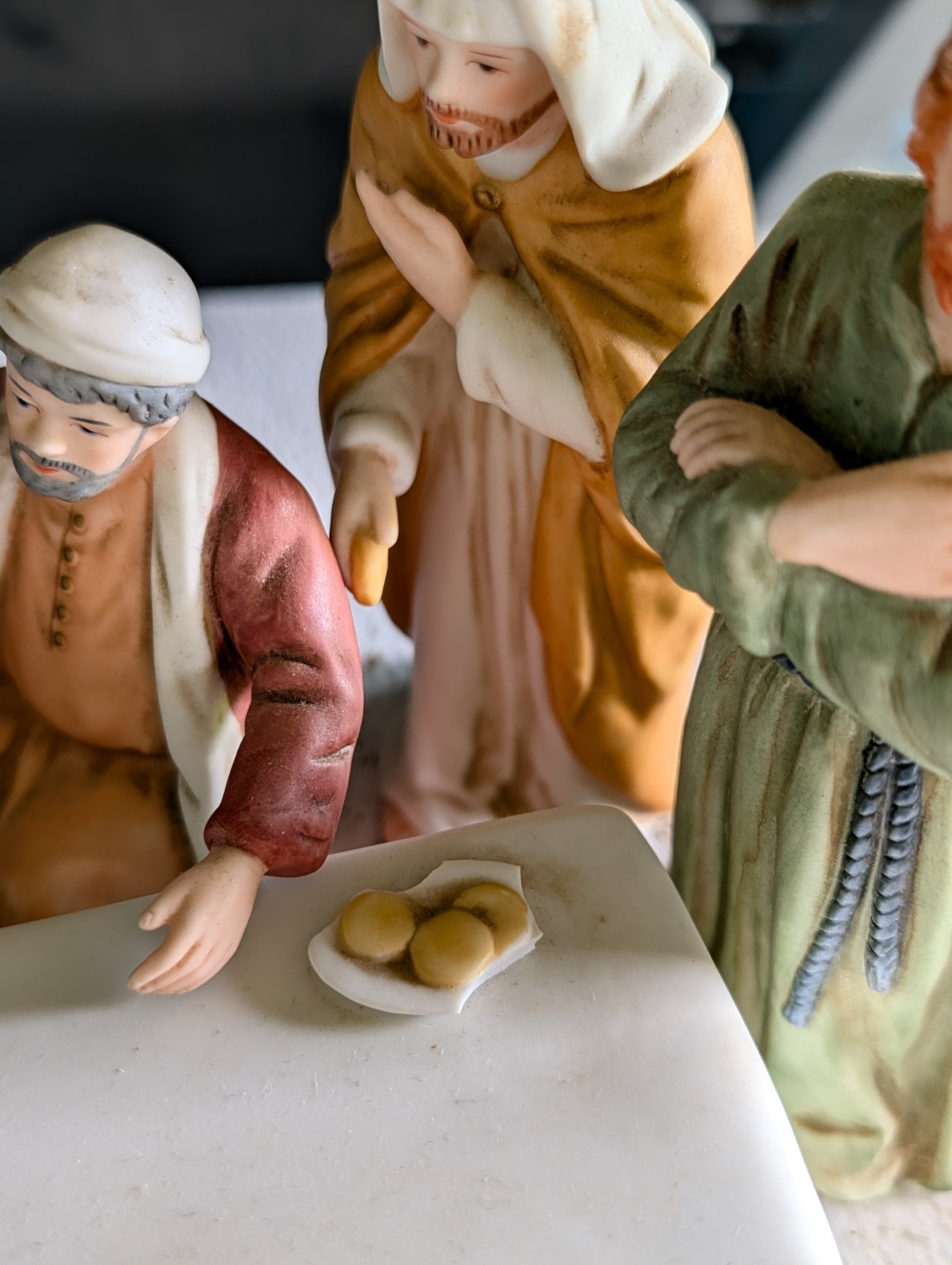 Home Interiors The Last Supper Jesus & Disciples Porcelain Figurines 89880 14 pc