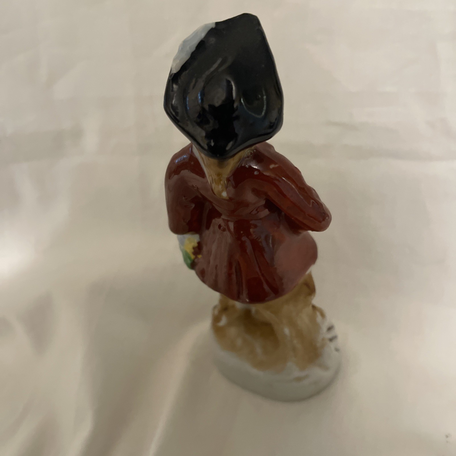 Vintage Colonial Boy Figurine made in Japan 5 1/2in tall