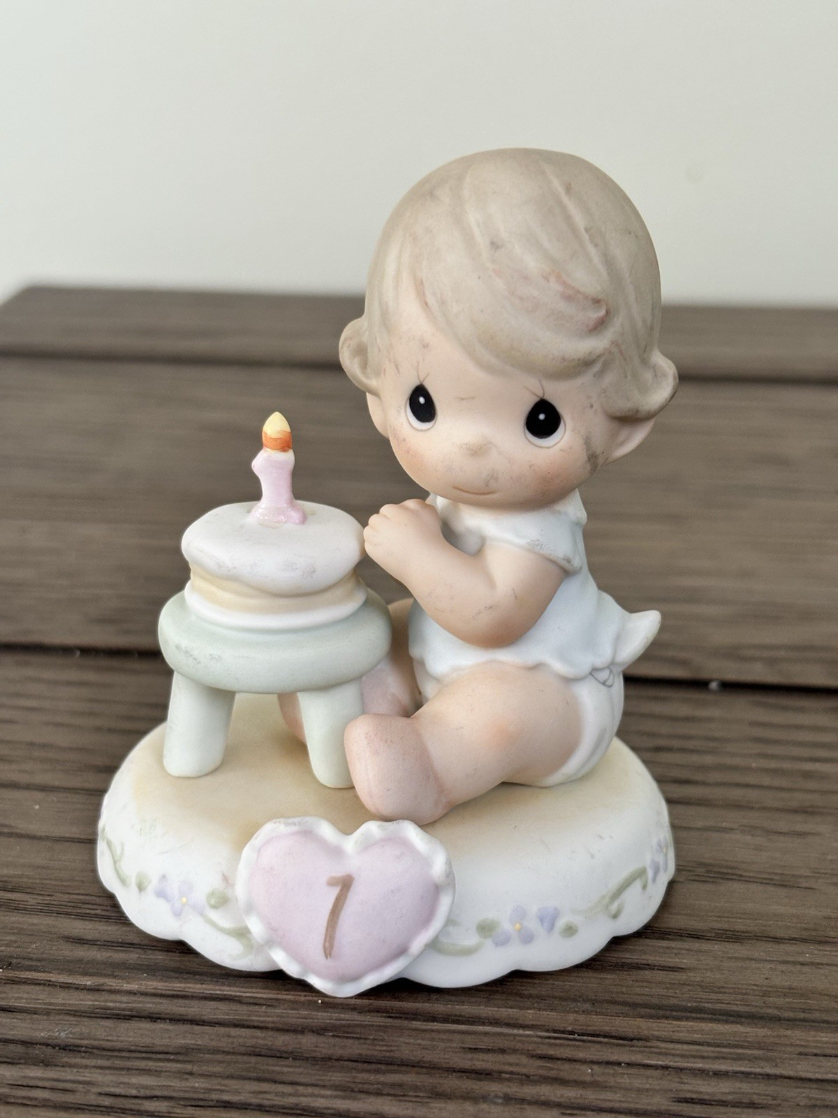 1994 PRECIOUS MOMENTS ‘GROWING IN GRACE’ AGE 1 YEAR OLD BIRTHDAY GIRL FIGURINE