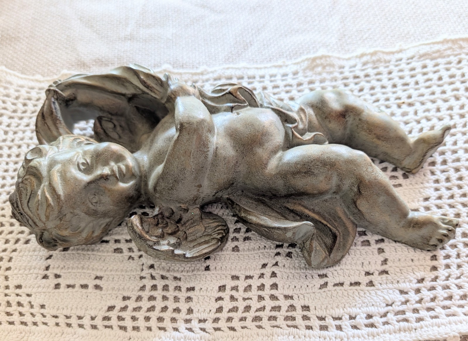 Vintage Cherub Angel Wall Art Fairycore Coquette Baroque Style