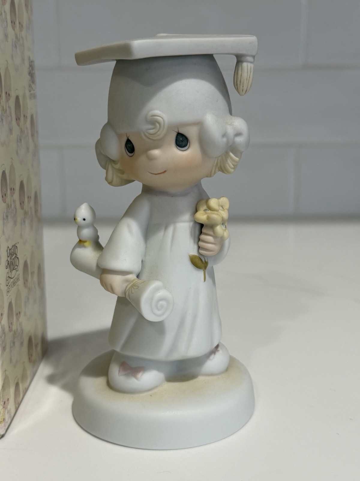 Precious Moments Graduation Figurine E‑4721 • 5” Enesco • Boxed • Excellent Cond