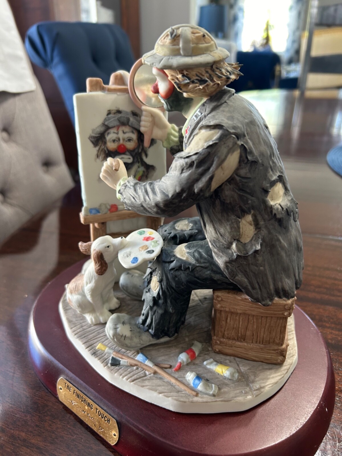 Emmett Kelly Jr. Signature Collection #9874 “Artist at Work” Original Packaging