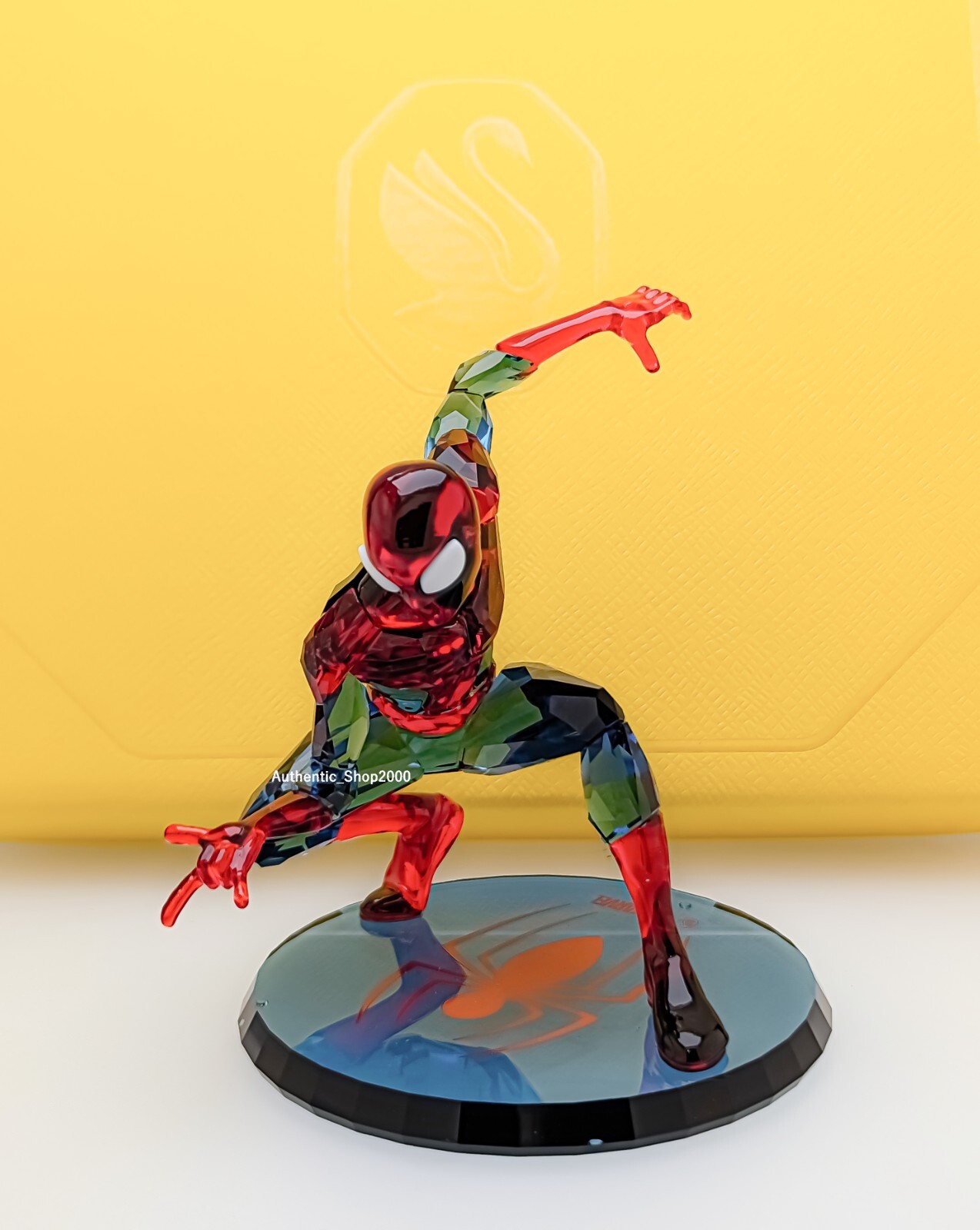 New 100% SWAROVSKI Marvel Spider-Man Peter Parker Deco Figurine 5646410
