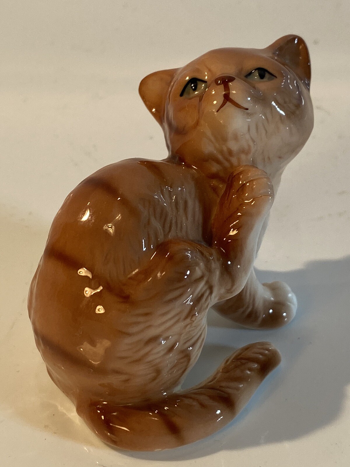 Cats of Character “Start From Scratch”The Danbury Mint~ Fine Bone China Figurine