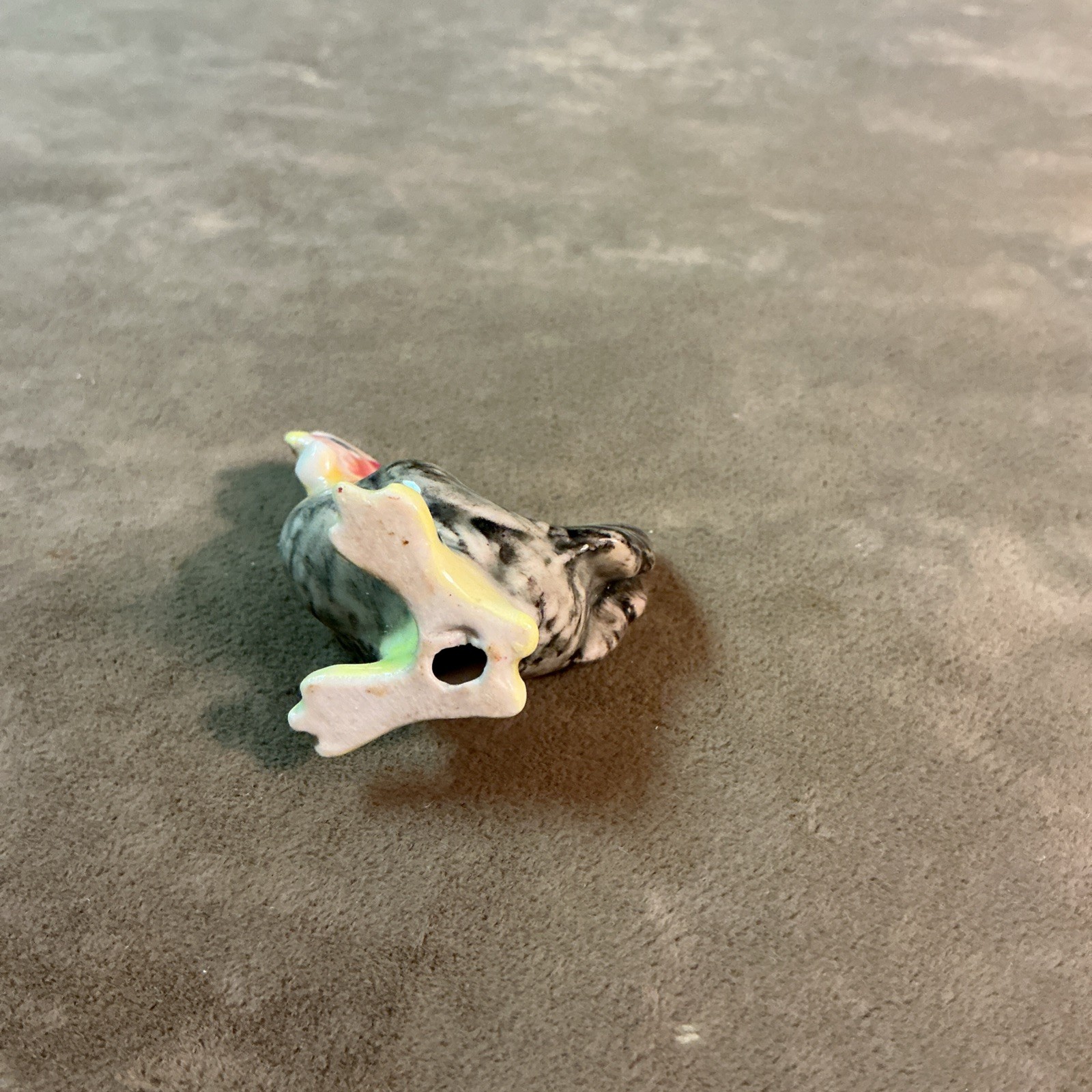 Small little hand painted chicken design figure/figurine porcelain China