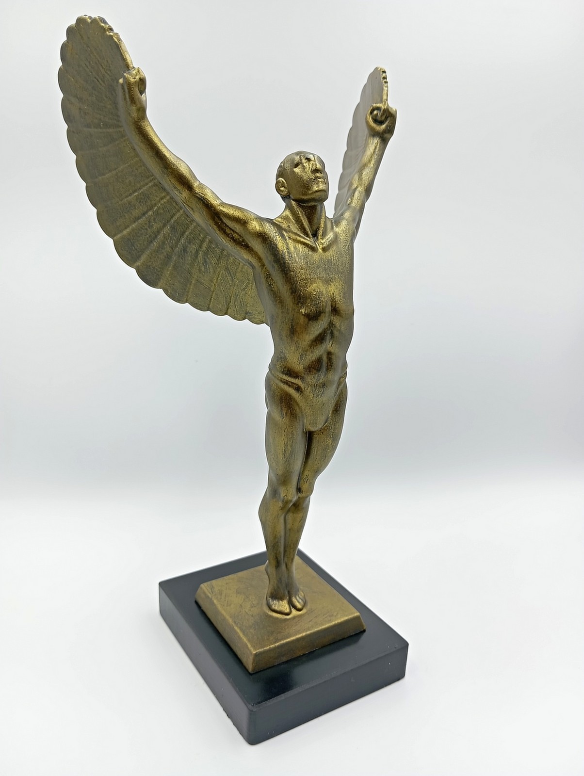 3D printed scale resin replica of Icarus statue Art Deco style – Souvenir, Decor