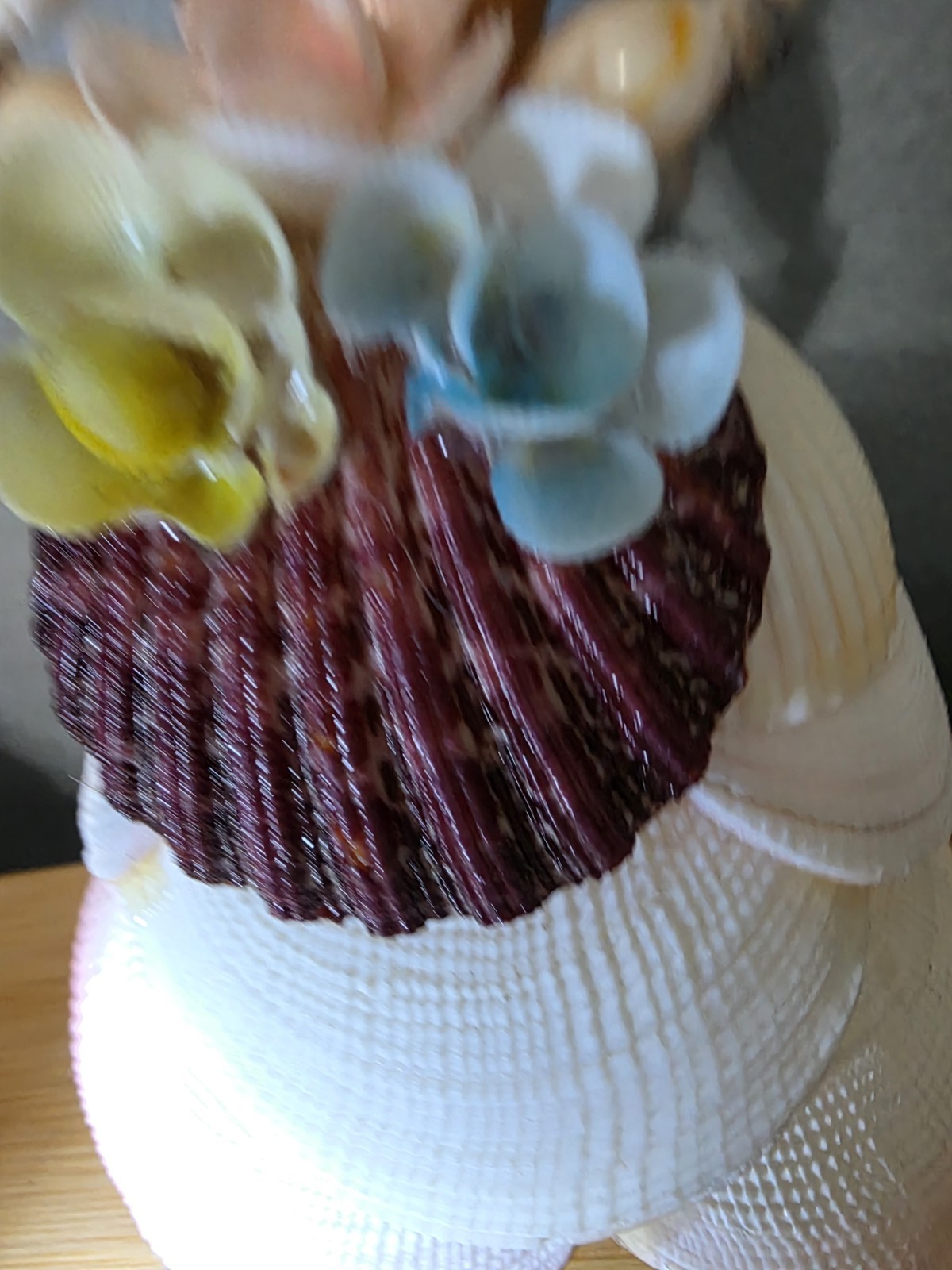 Vintage Sea Shell Southern Belle Doll Handmade Atlantic Coral St. Augustine FL