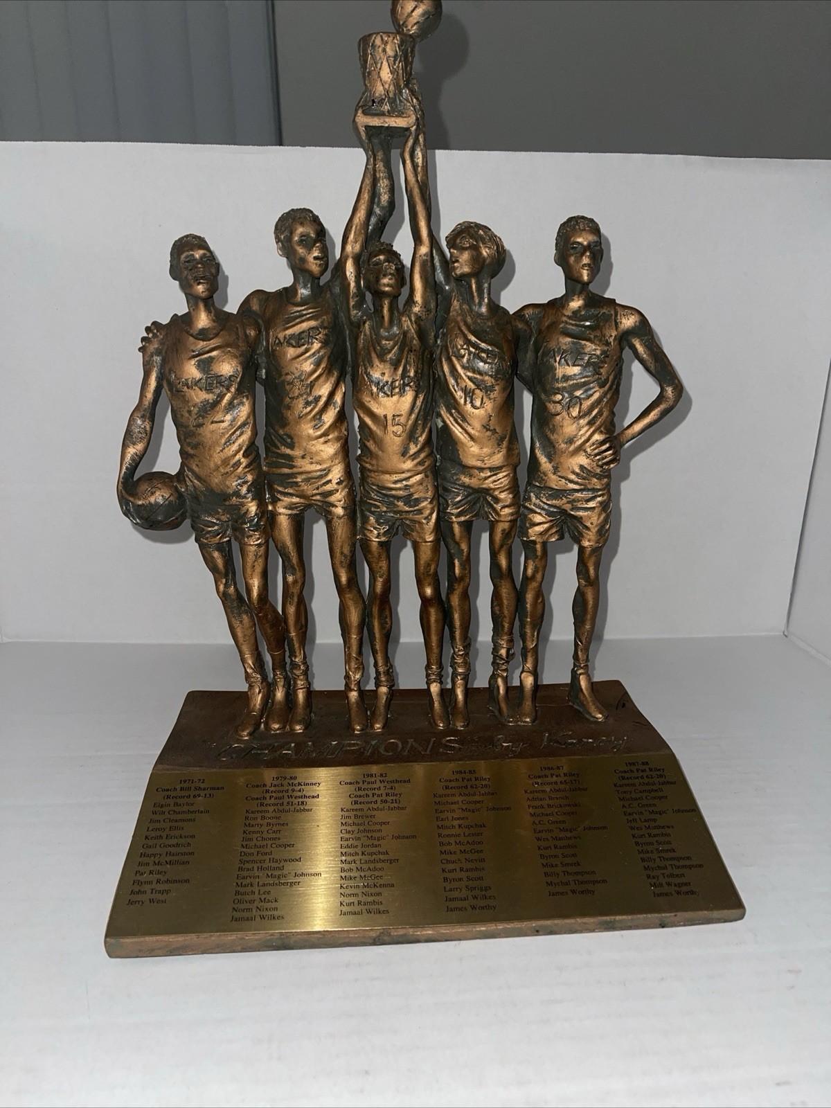 Vintage Champions by Karoy, Laker’s Limited Edition Collectible Trophy Statue