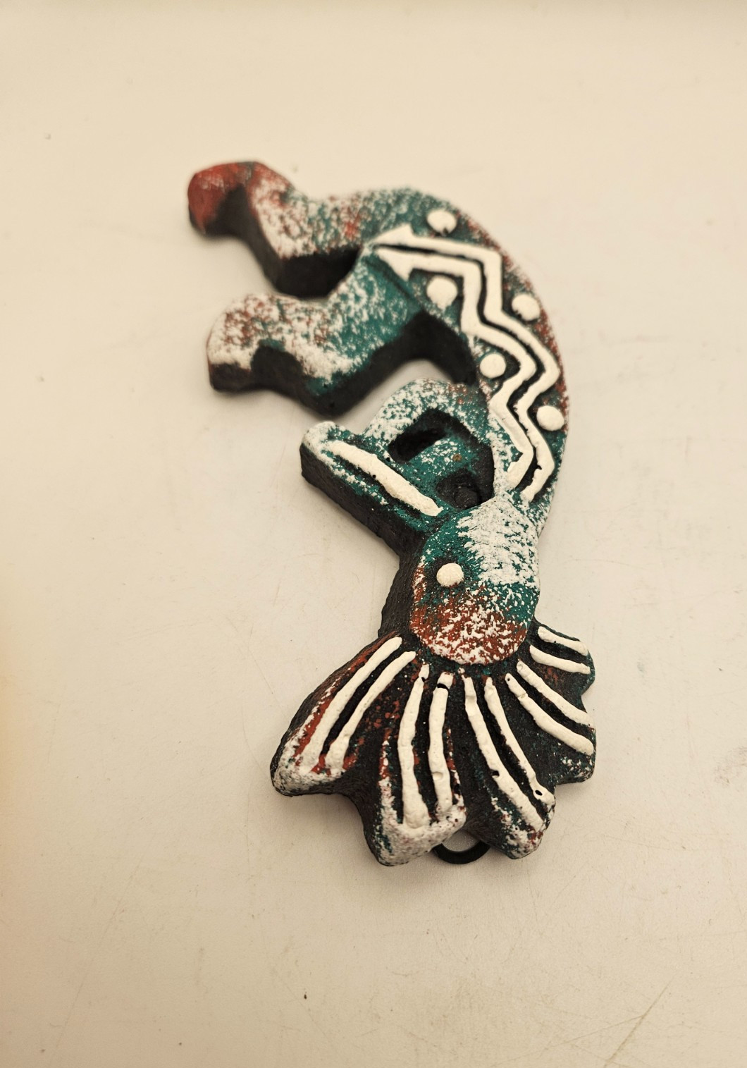 Vintage Kokopelli Musician Dancer Wall Plaque Flute Player Southwest Decor