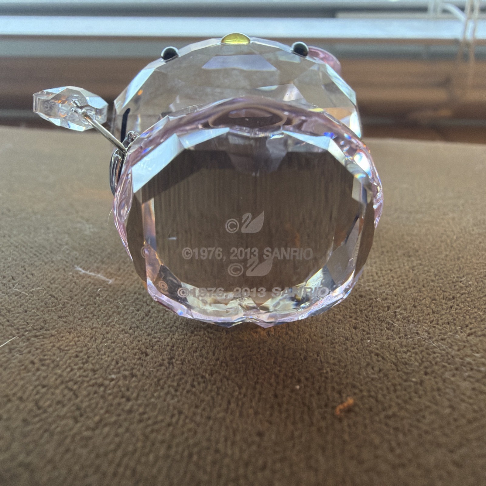 SWAROVSKI Hello Kitty Fairy Crystal Figurine 2013 Limited Edition Sanrio Pink
