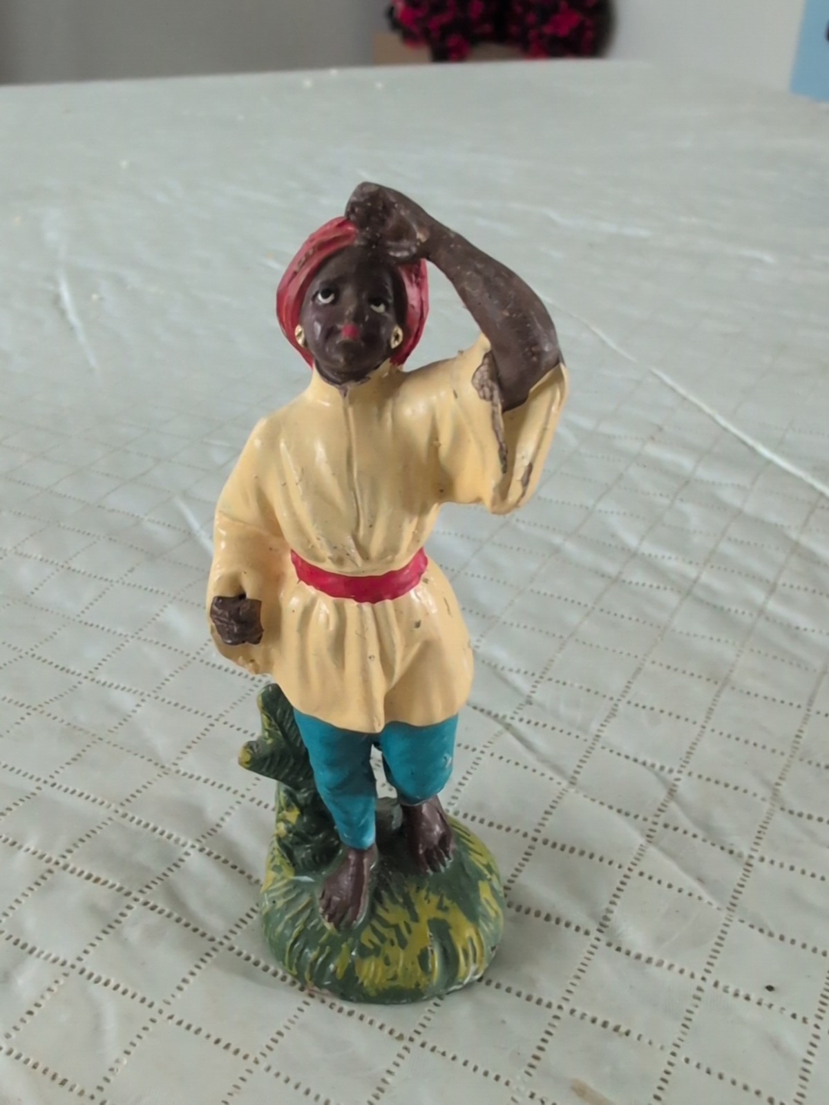 Vintage Nativity Figure, Made In Italy, 3.75 In