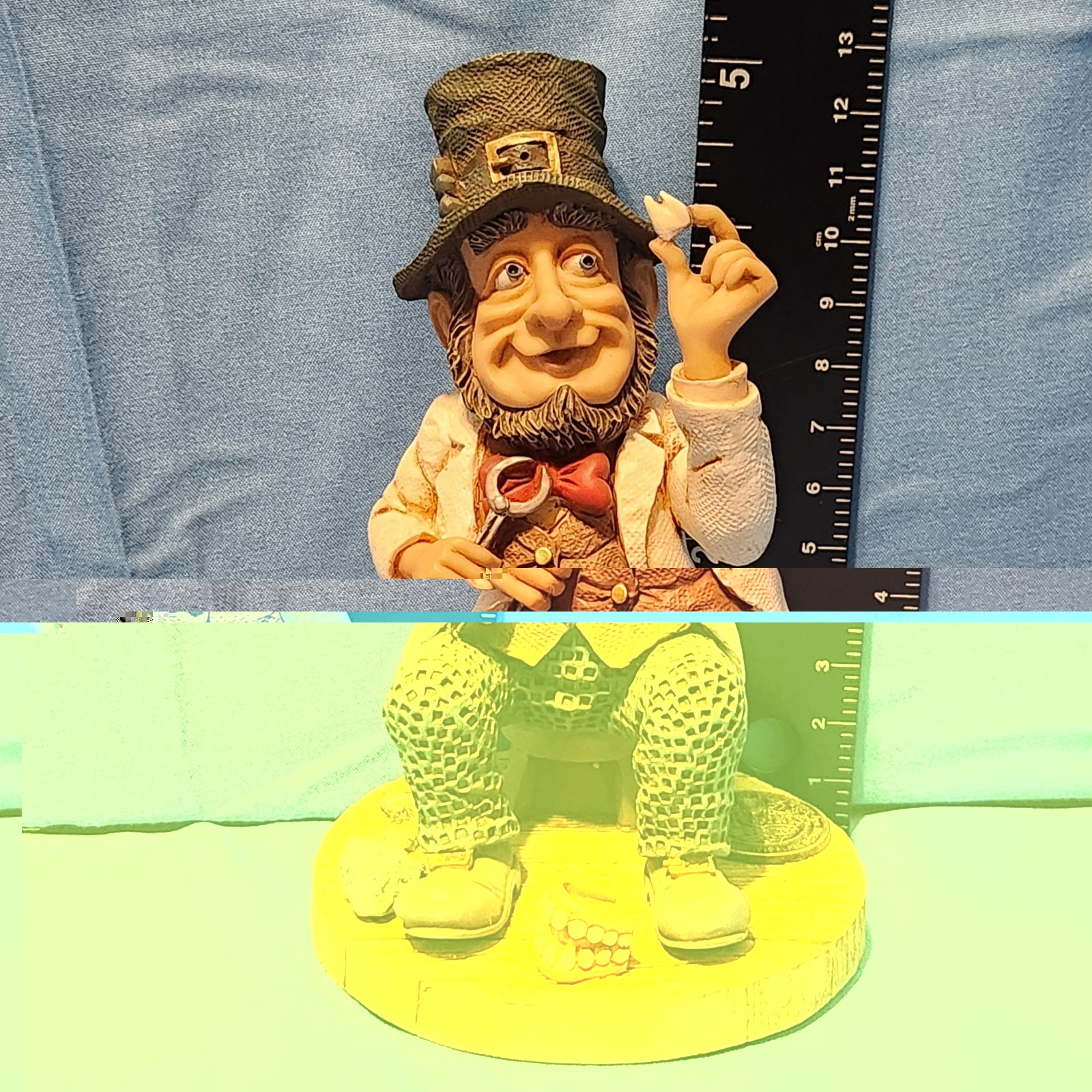Blarney Stone Enterprise Leprechaun Figurine Toots the Dentist