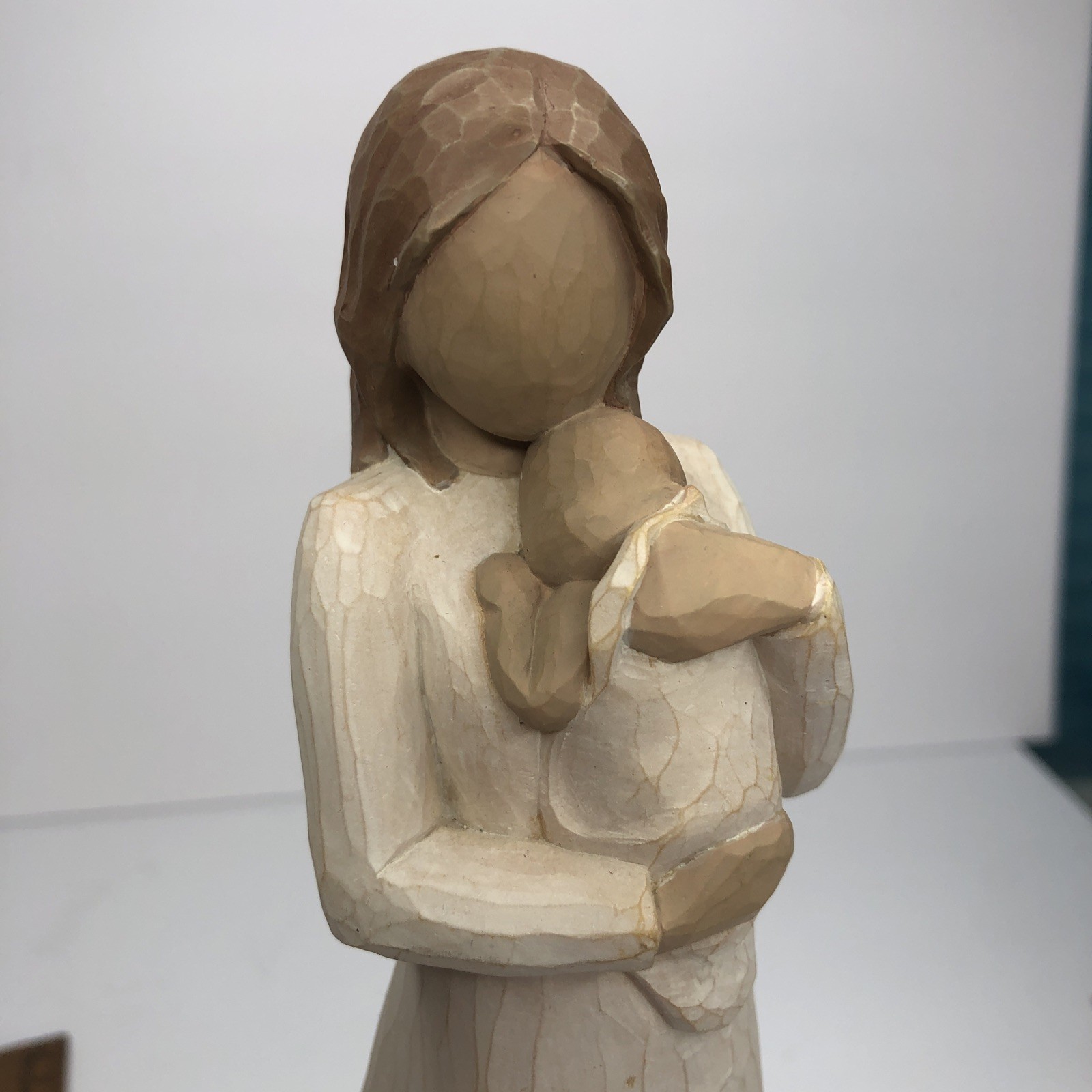 Willow Tree Figurine “Angel of Mine” Mother and Baby by Susan Lordi 8.5″ Tall