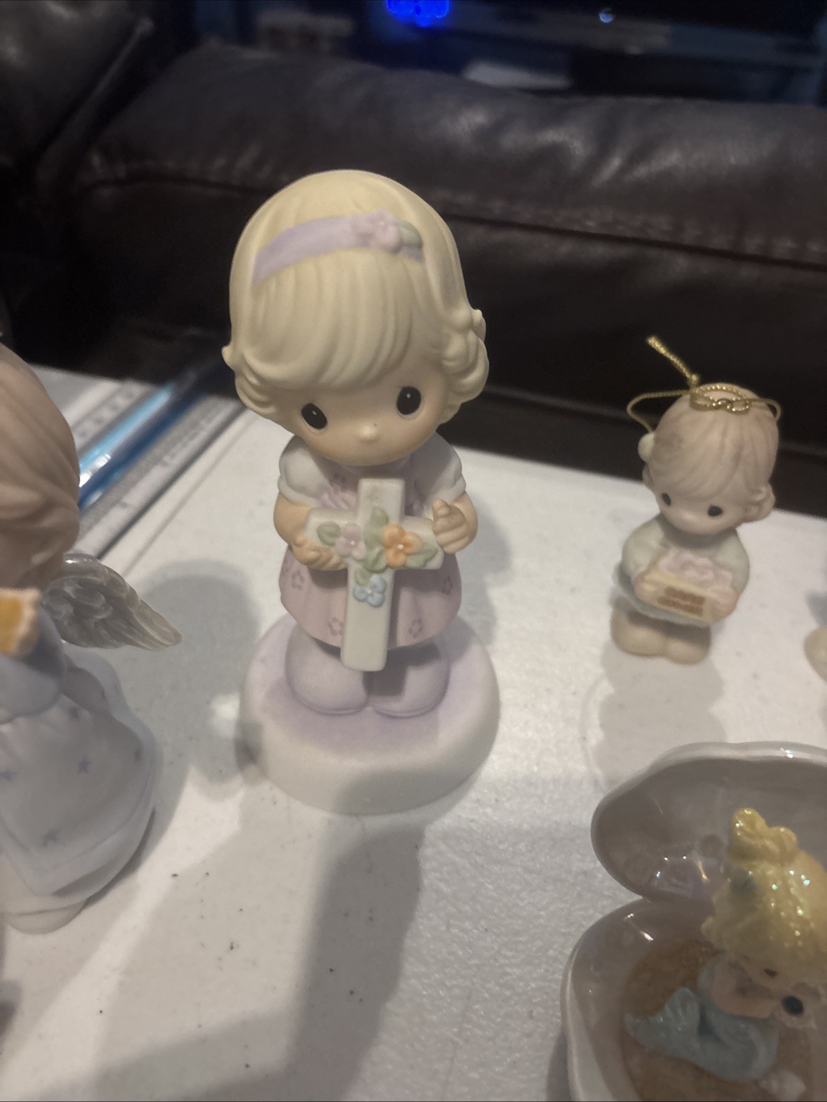 Precious Moments Lot of 22 Figurines No Boxes No Duplicates Mixed Lot