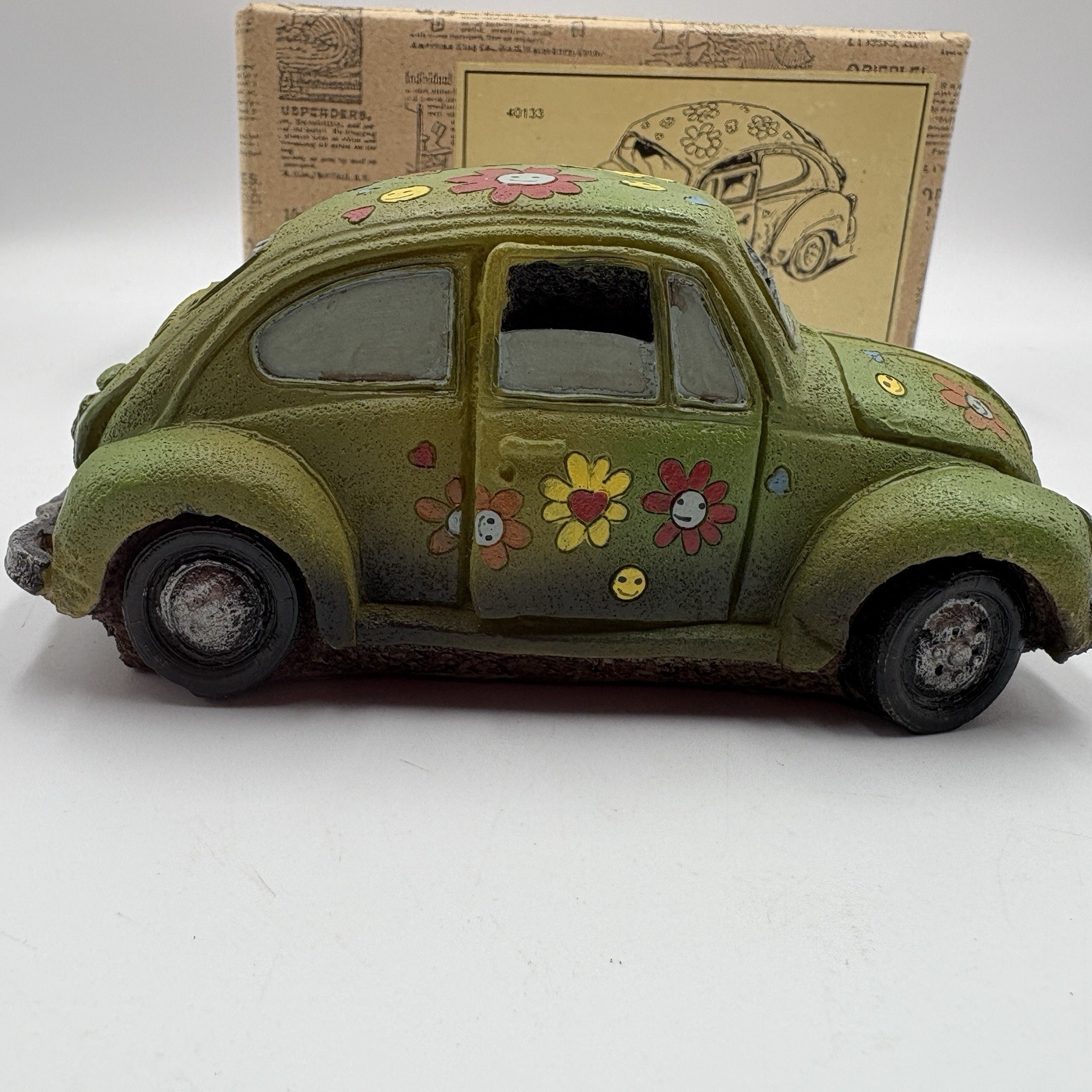 VW Hippie Junkyard Volkswagen Beetle Bug 1999 Popular Imports Paperweight 40133