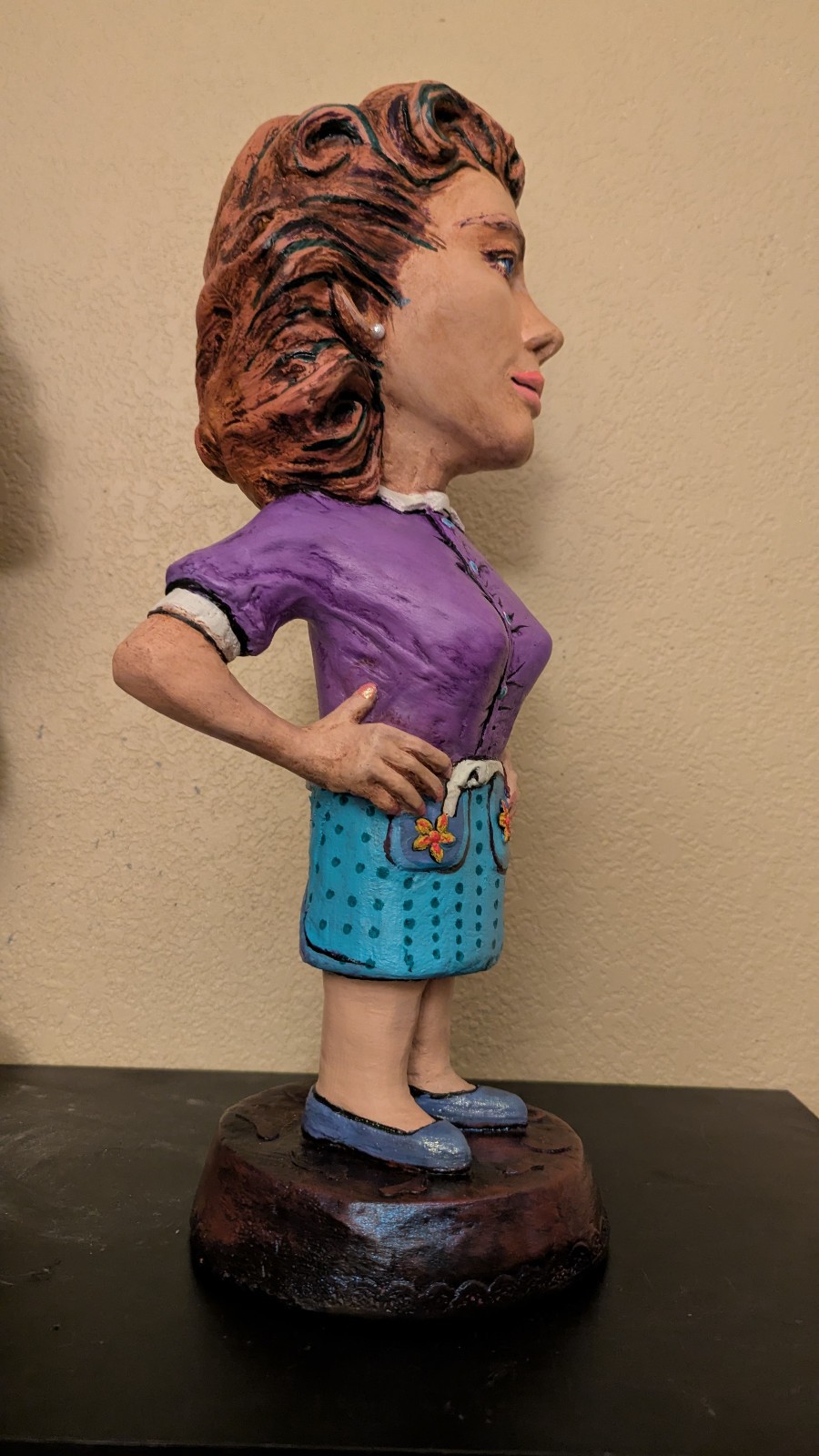 Retro 17″ Trixie Statue! Esco like Character Statue by Marko!