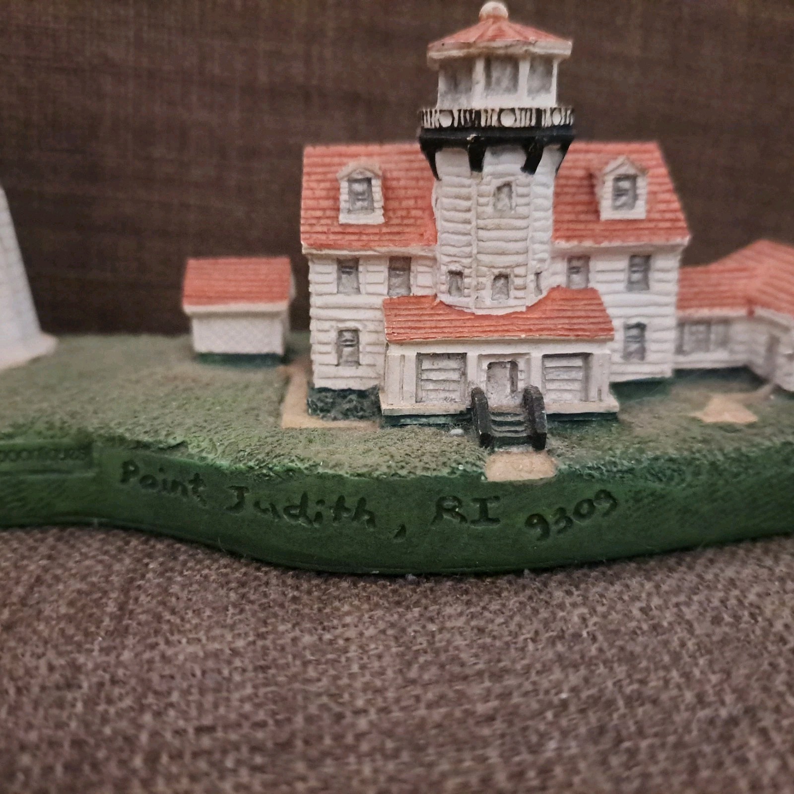 Vintage Spoontiques Miniature POINT JUDITH, RI, LIGHTHOUSE