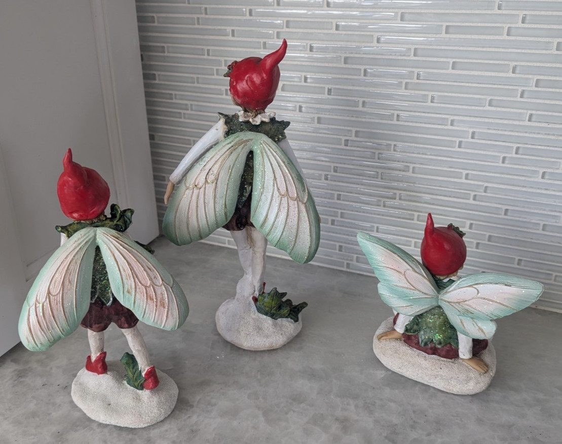 Garden Fairies by Mark Roberts – 3 items – 11″, 9″ & 6.5″